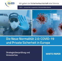 CoESS - Die Neue Normalität 2.0: COVID-19 und Private Sicherheit in Europa